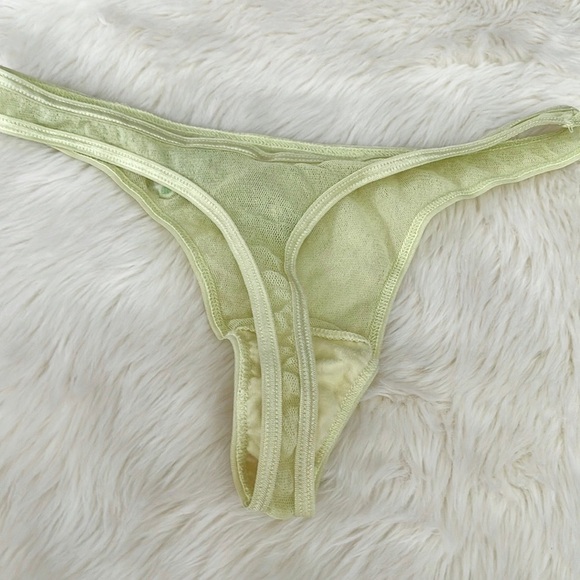 Y2K Victoria’s Secret Mesh Dragonfly Thong - Picture 3 of 5